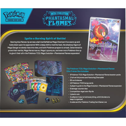 POKÉMON TCG MEGA EVOLUTION PHANTASMAL FLAMES ELITE TRAINER BOX