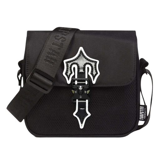 TRAPSTAR IRONGATE T CROSS-BODY BAG - BLACK