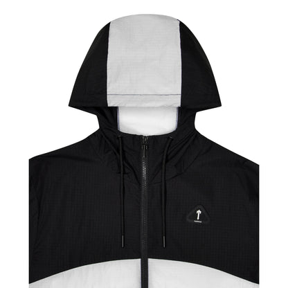 TRAPSTAR IRONGATE METAL BADGE WINDBREAKER JACKET - BLUE