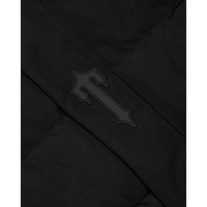 TRAPSTAR DECODED PUFFER JACKET - BLACKOUT