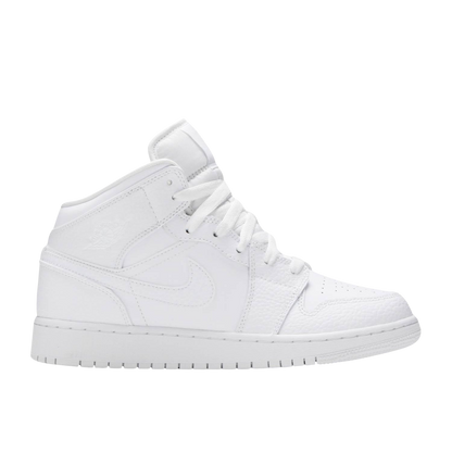 AIR JORDAN 1 MID 'TRIPLE WHITE' - Hype Locker UK