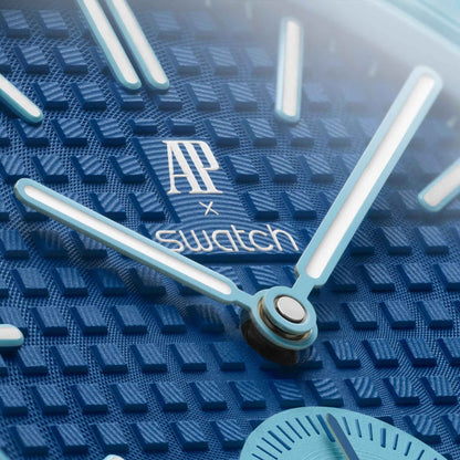 SWATCH X AUDEMARS PIGUET BIOCERAMIC ROYAL POP LAN BA POCKET WATCH