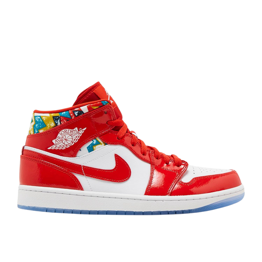 AIR JORDAN 1 MID 'BARCELONA SWEATER' - Hype Locker UK