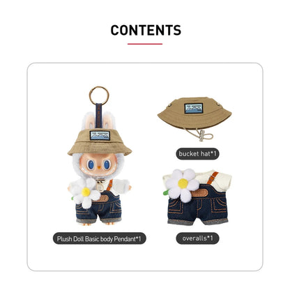 POP MART LABUBU THE MONSTERS FALL IN WILD VINYL PLUSH PENDANT KEYCHAIN