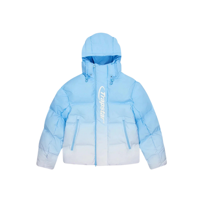 TRAPSTAR HYPERDRIVE TECHNICAL PUFFER JACKET - BLUE GRADIENT