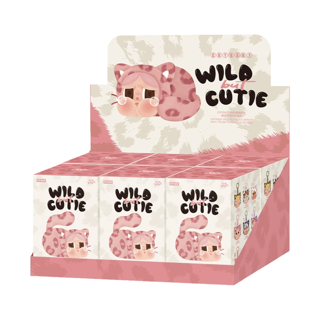 Pop Mart CRYBABY Wild but Cutie Series Vinyl Plush Pendant Blind
