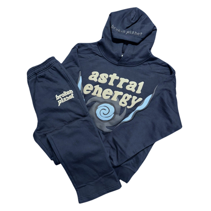 BROKEN PLANET 'ASTRAL ENERGY' OUTERSPACE BLUE TRACKSUIT