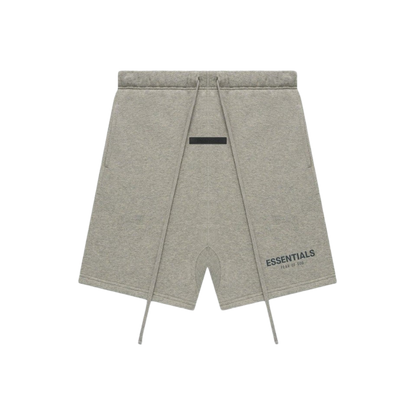 FEAR OF GOD ESSENTIALS HEATHER OATMEAL CORE COLLECTION SHORTS - Hype Locker UK