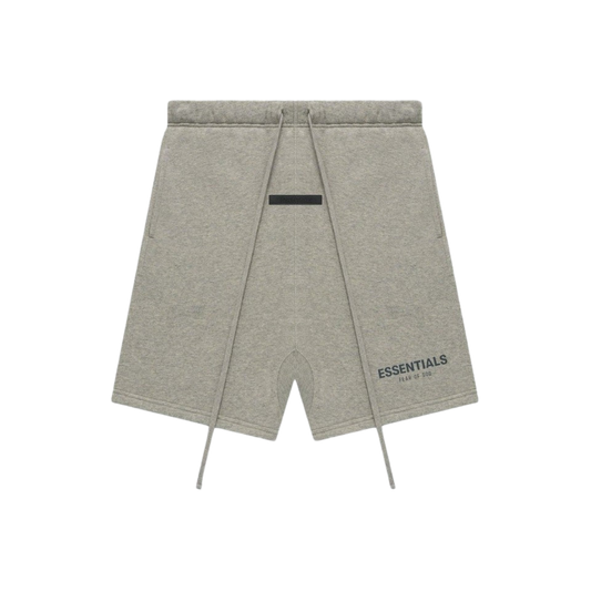 FEAR OF GOD ESSENTIALS HEATHER OATMEAL CORE COLLECTION SHORTS - Hype Locker UK