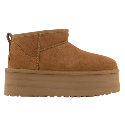 UGG CLASSIC ULTRA MINI PLATFORM BOOT CHESTNUT