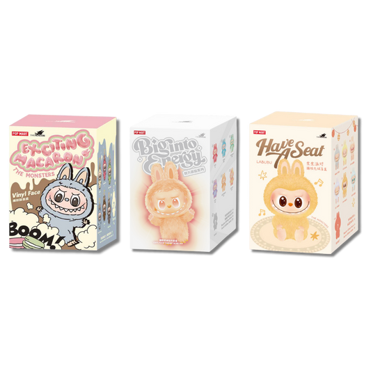 POP MART LABUBU THE MONSTERS 'THE CLASSIC TRIO' BUNDLE