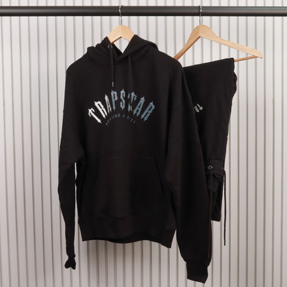 TRAPSTAR IRONGATE ARCH TRACKSUIT - BLACK