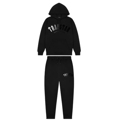 TRAPSTAR IRONGATE ARCH TRACKSUIT - BLACK