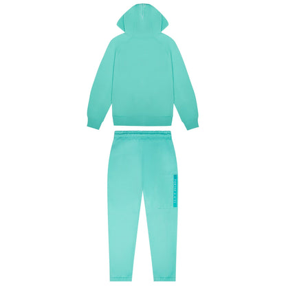 TRAPSTAR CHENILLE DECODED 2.0 HOODED TRACKSUIT - TEAL