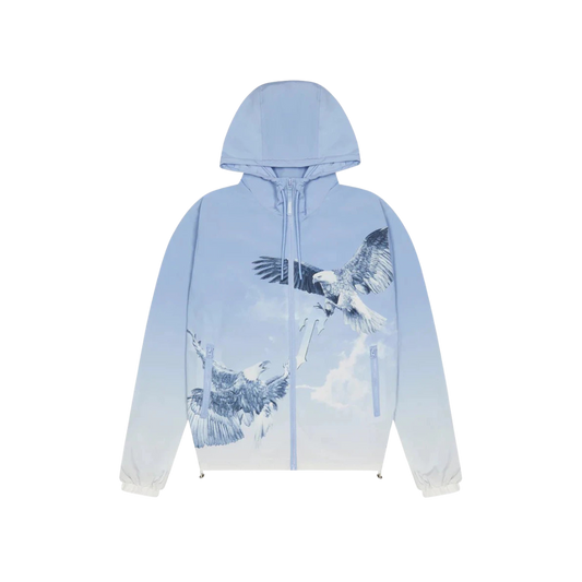 TRAPSTAR IRONGATE WINDBREAKER JACKET - FLYING BIRDS