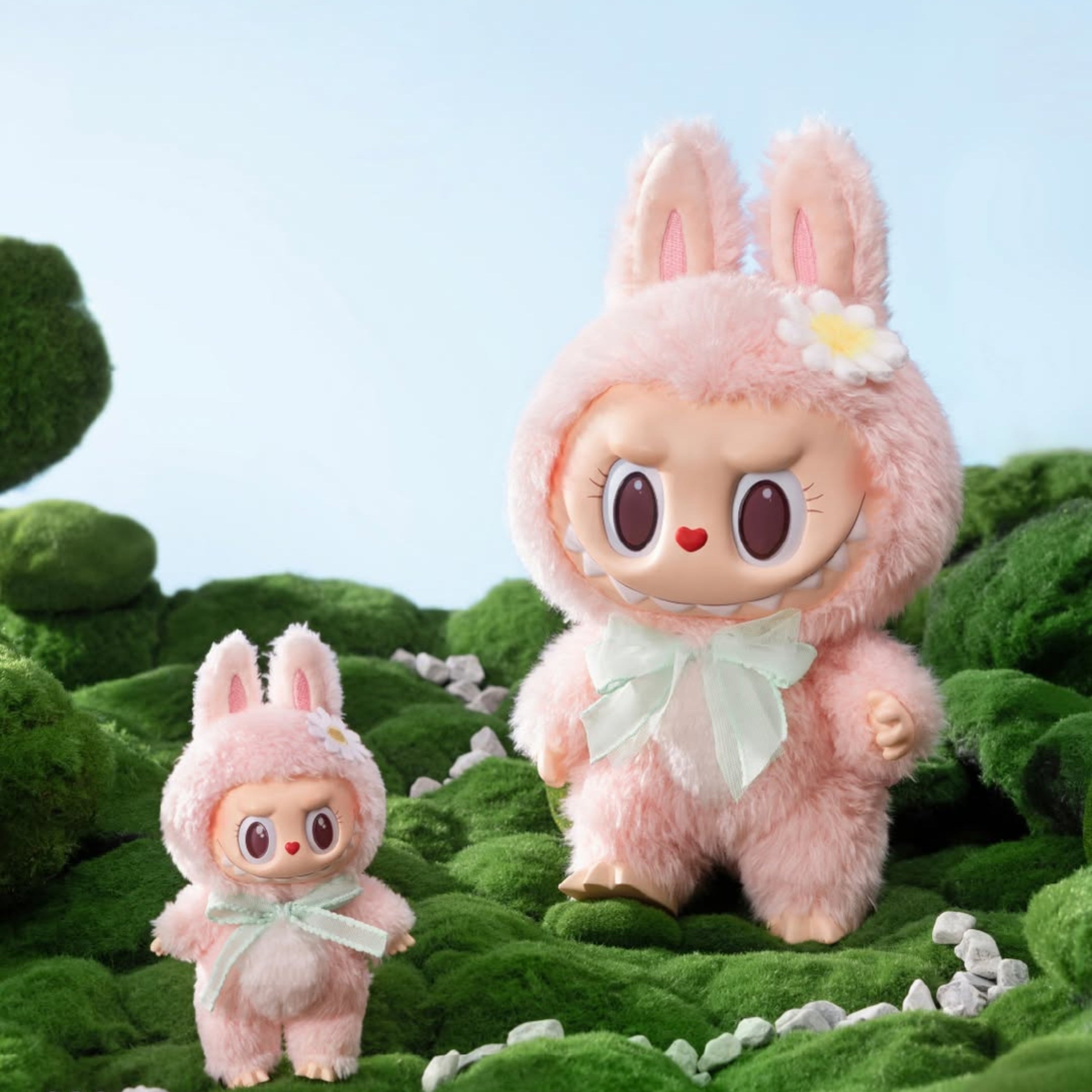 Pop Mart Labubu Mokoko Close to Sweet Vinyl Plush Doll (37cm