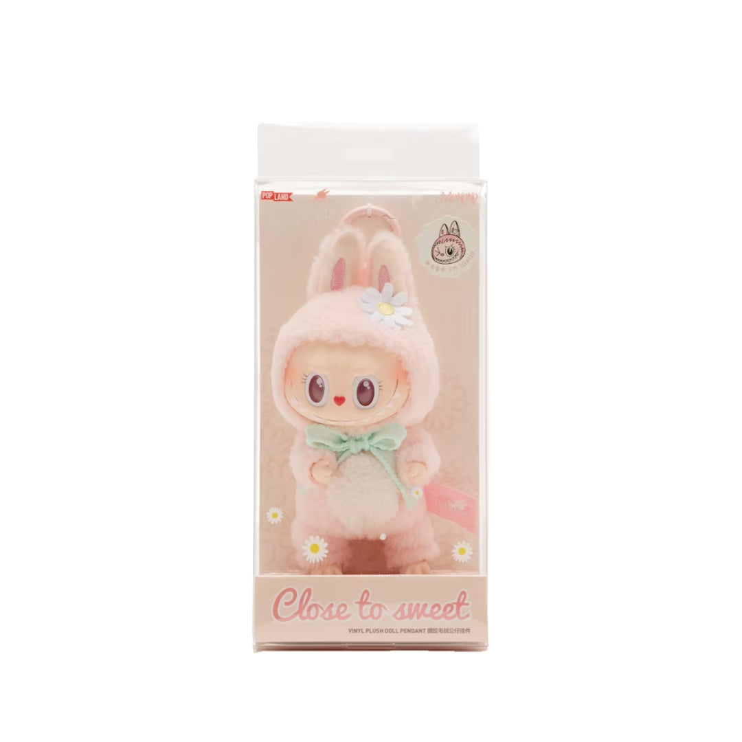 POPMART LABUBU MOKOKO 第1代 Close to sweet POP MART Labubu Mokoko Close To Sweet Vinyl Plush Pendant