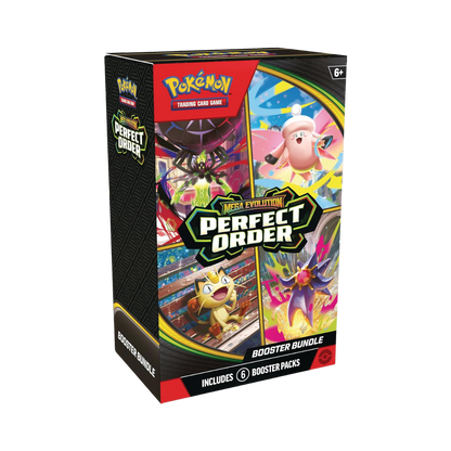 POKÉMON TCG MEGA EVOLUTION PERFECT ORDER BOOSTER BUNDLE