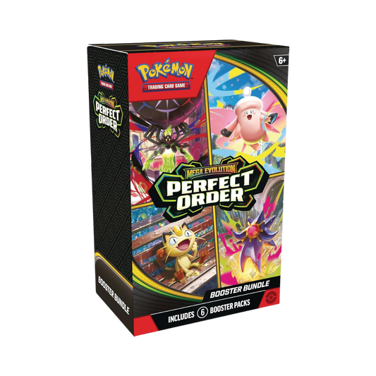 POKÉMON TCG MEGA EVOLUTION PERFECT ORDER BOOSTER BUNDLE