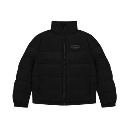 TRAPSTAR HYPERDRIVE PUFFER JACKET 2.0 - BLACK / WHITE