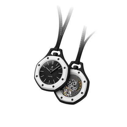 SWATCH X AUDEMARS PIGUET BIOCERAMIC ROYAL POP OCHO NEGRO POCKET WATCH