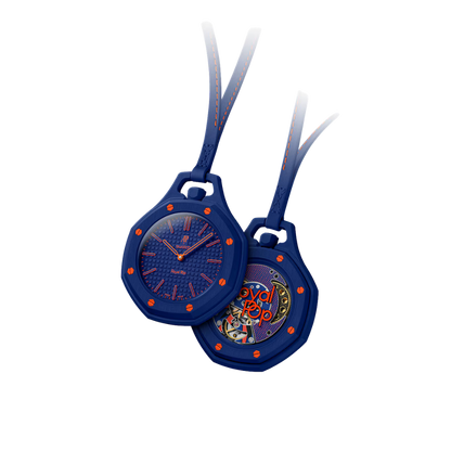 SWATCH X AUDEMARS PIGUET BIOCERAMIC ROYAL POP ORENJI HACHI POCKET WATCH