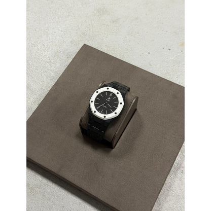 WRIST STRAP FOR SWATCH X AUDEMARS PIGUET ROYAL POP OCHO NEGRO