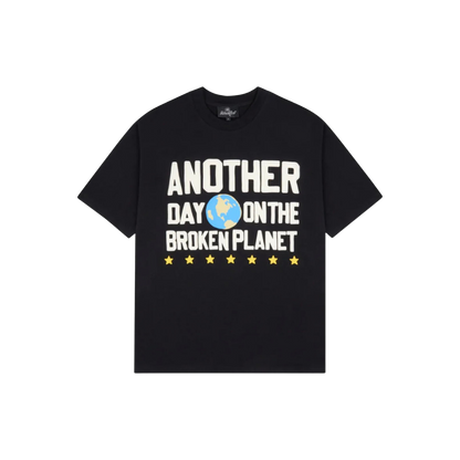 BROKEN PLANET ANOTHER DAY MIDNIGHT BLACK T-SHIRT