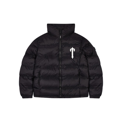 TRAPSTAR IRONGATE ARCH PUFFER JACKET - BLACK