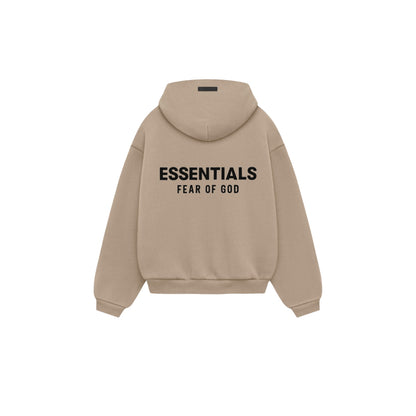 FEAR OF GOD ESSENTIALS KIDS DESERT SAND HOODIE (FW24)