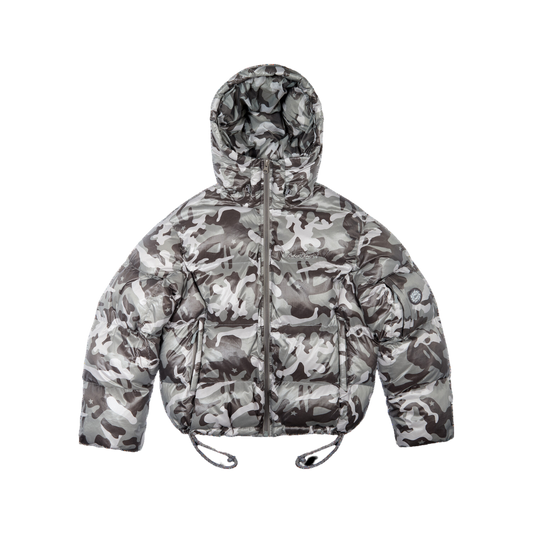 BROKEN PLANET SNOW CAMO PUFFER JACKET