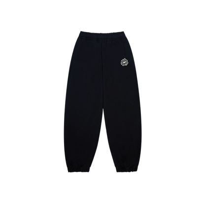 BROKEN PLANET MIDNIGHT BLACK SUN ZIP UP TRACKSUIT