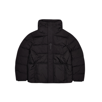 TRAPSTAR DECODED PUFFER JACKET - BLACKOUT