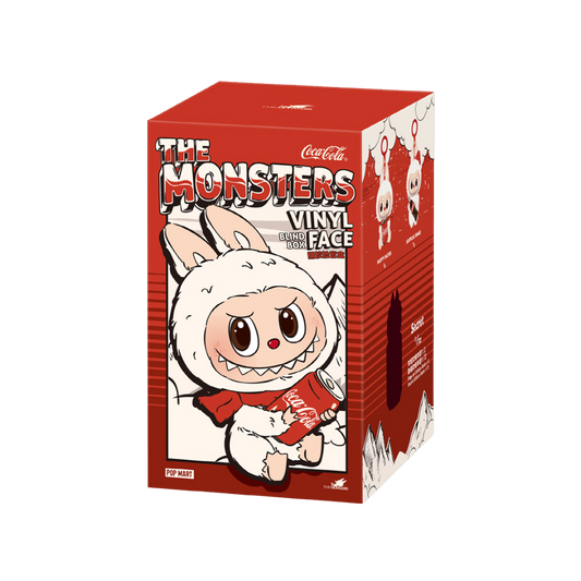 POP MART LABUBU THE MONSTERS COCA-COLA VINYL FACE BLIND BOX