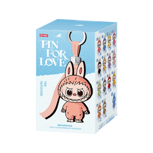 POP MART LABUBU THE MONSTERS PIN FOR LOVE VINYL PLUSH PENDANT BLIND BOX (N-Z)