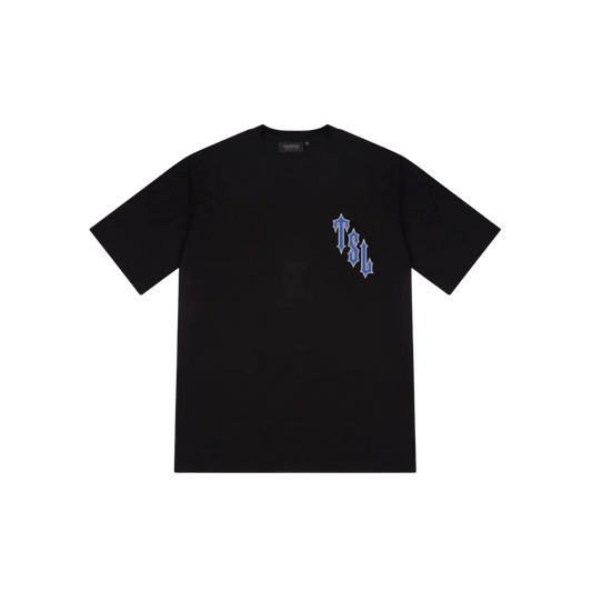 TRAPSTAR TSL T-SHIRT - BLACK / BLUE