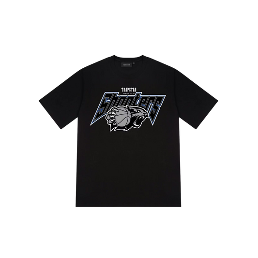 TRAPSTAR SHOOTERS PLAYOFF T-SHIRT - BLACK