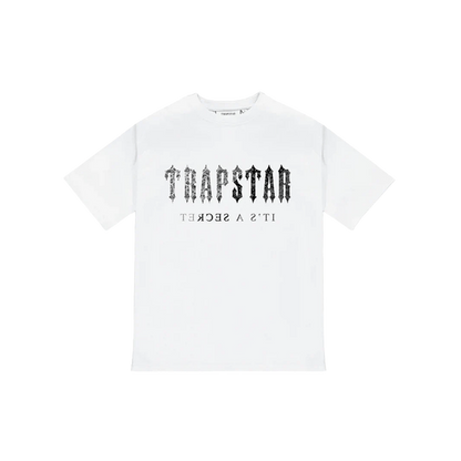 TRAPSTAR DECODED PAISLEY MONOCHROME EDITION T-SHIRT - WHITE