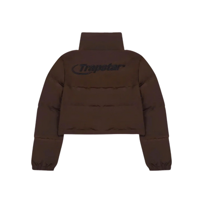 TRAPSTAR WOMEN’S HYPERDRIVE PUFFER JACKET - BROWN