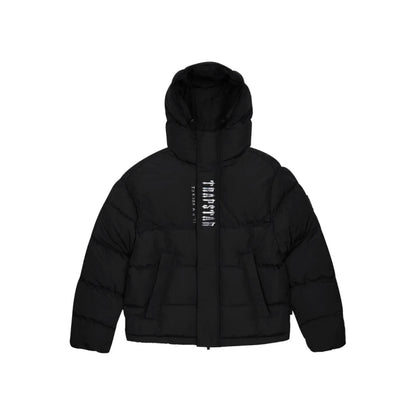 TRAPSTAR DECODED HOODED PUFFER JACKET 2.0 - BLACK / CAMO