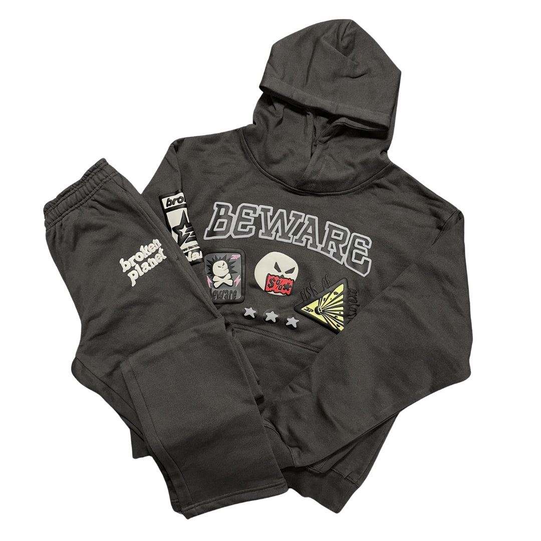 broken planet BEWARE パーカー medium 黒 説明必読 Broken Planet Beware Hoodie Black Men's - FW23 - US