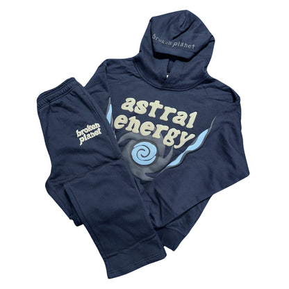 BROKEN PLANET 'ASTRAL ENERGY' OUTERSPACE BLUE TRACKSUIT