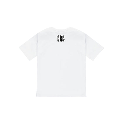 TRAPSTAR X CENTRAL CEE IRONGATE T-SHIRT - WHITE