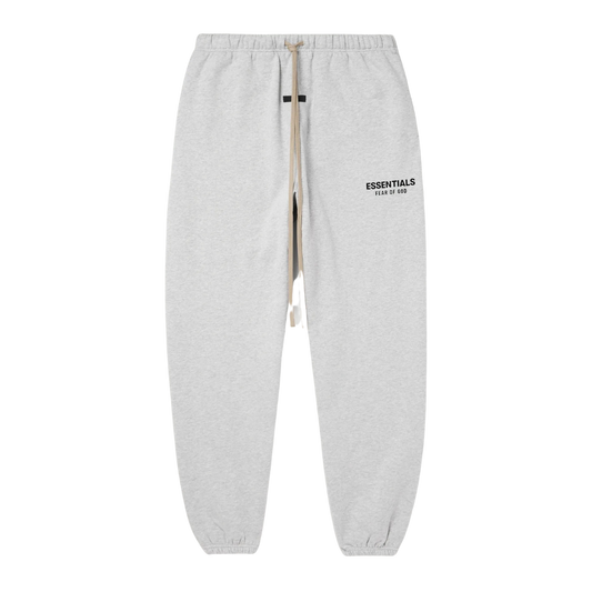 FEAR OF GOD ESSENTIALS LIGHT HEATHER GREY SWEATPANTS (FW24)