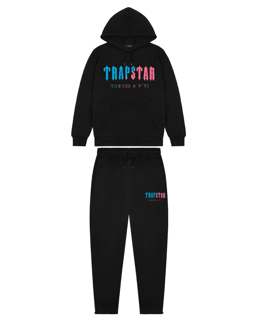 TRAPSTAR DECODED CHENILLE HOODED TRACKSUIT - AQUA EDITION