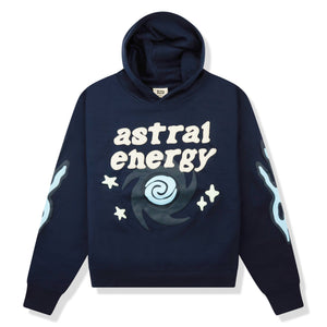 BROKEN PLANET 'ASTRAL ENERGY' OUTERSPACE BLUE HOODIE