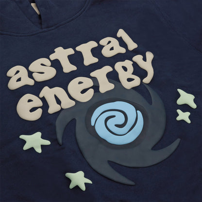 BROKEN PLANET 'ASTRAL ENERGY' OUTERSPACE BLUE HOODIE