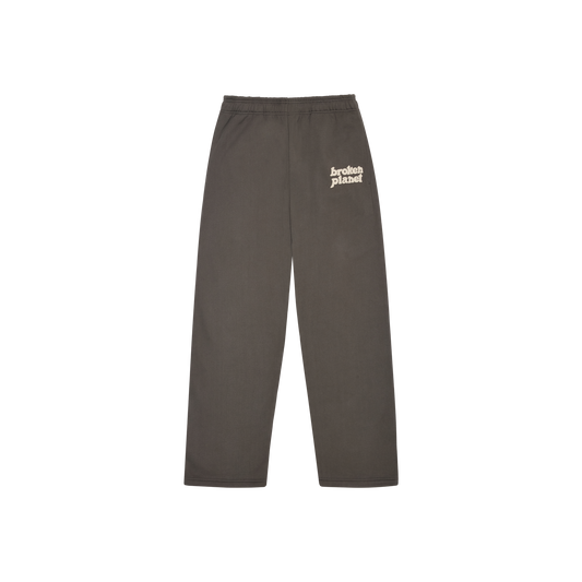 BROKEN PLANET BELUGA GRAY STRAIGHT LEG SWEATPANTS