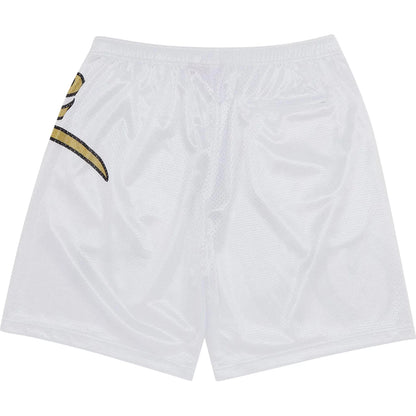 SUPREME BIG SCRIPT MESH SHORTS - WHITE