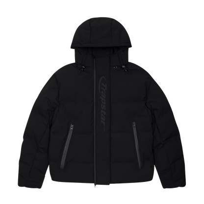 TRAPSTAR HYPERDRIVE TECHNICAL PUFFER JACKET - BLACKOUT EDITION